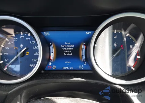 2019 Maserati Ghibli S Gransport from USA, damaged, VIN ZAM57YSS8K1323557